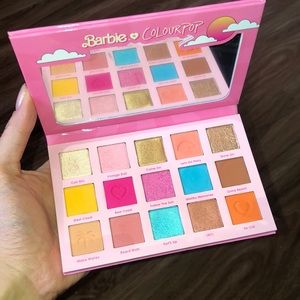 Colourpop x Barbie - Malibu Barbie eyeshadow palette